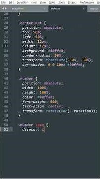Analog Clock In HTML & CSS
