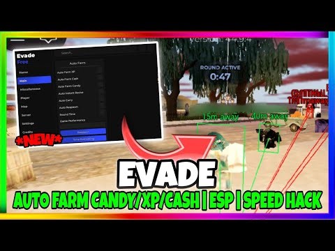 Evade Script Pastebin 2025 • Auto Farm Candy/XP/Money, ESP, Speed Hack, Auto Revive And More |