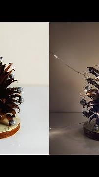 How to make a Christmas tree using pineapple crown | DIY Christmas tree | Christmas tree craft