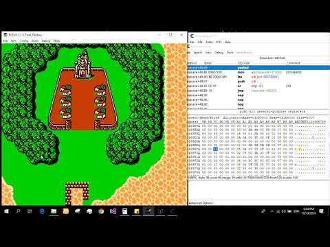 5 - استكمال التعرف علي واجهة البرنامج Memory viewer