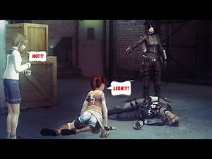 Leon Kennedy & Claire Redfield death scene - Resident Evil Operation Raccoon City (Ending)