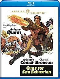 Guns for San Sebastian Blu-ray (La bataille de San Sebastian / Warner Archive Collection)