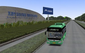 【OMSI 2】郑州市V4.0 套着纯电动外壳的混动车 宇宙客车H8；郑州市319路（郑州东站——南三环万三路）