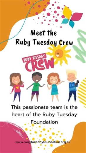 Meet the crew! 🌟 Ruby Tuesday, Shae, Freddy, and Tamaki are the characters at the heart of our programs, helping young people explore Kindness, Inclusion, Respect, and Gratitude through creative learning 💖✨ #RubyTuesdayCrew #MeetTheCrew #RubyTuesdayFoundation #everyChildDeservesAChance #Kindness #Inclusion #Respect #Gratitude | Ruby Tuesday Foundation