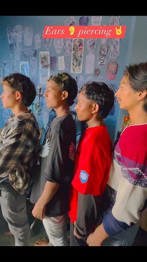 Bj tattoo and piercing center rukum Khalanga 🙏🤘👂ears piercing 🙏🤘 | Thakuree BJ