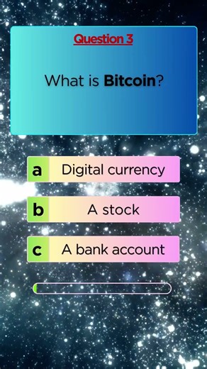 What is a Bitcoin? #triviatricks #knowledgequiz #mindbendingquiz