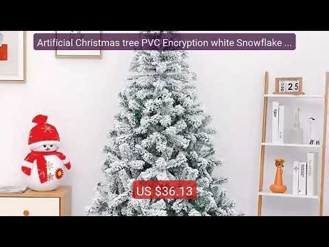 Artificial Christmas tree PVC Encryption white Snowflake Plus... — Amazing Value 2026 | Must Have!