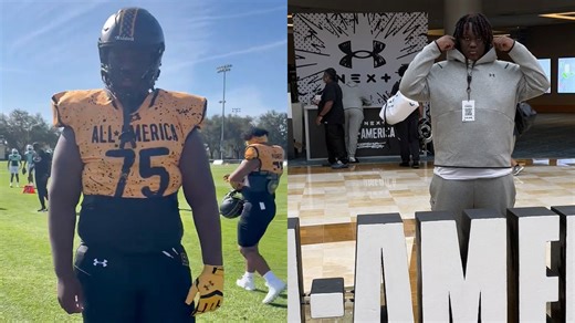 6-Foot-6, 325-Pound 13-Year-Old Dominates Eighth Grade Football All-Stars At Under Armour Game