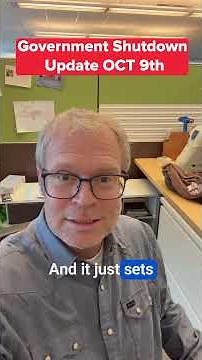 Government Shutdown Update - Oct. 9, 2025