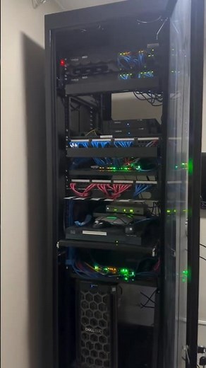 New Network Rack Setup Smooth, Clean & Fully Organized