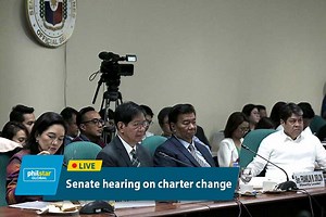 LIVE: Senate hearing on charter change — Day 2