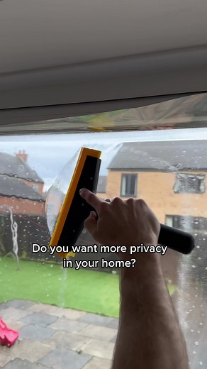 Would you like more privacy in your home? Thousands of people all over UK are installing our window film for privacy from onlooking eyes 👀 This is for daytime privacy only❗️ #windowfilm #privacy #windowtint #heat