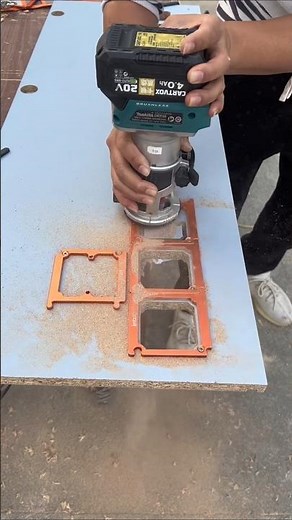 part213#This Tool Makes PERFECT Switch Box Cuts Every Time😱⚙️Every #Electrician Needs This Tool#wood