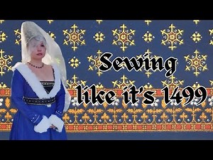 A Handsewn Burgundian Gown | 15th Century Inspired Wool Dress & Hat