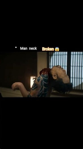 man neck broken 😱 #horror #horror