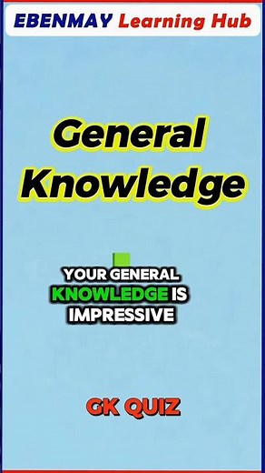 You're a Genius If You Get 3/3 on This General Knowledge Quiz! 🔥 | GK Quiz
