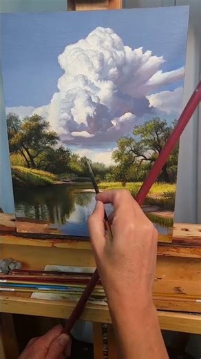 My painting GENTLE GIANT