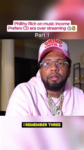 Philthy Rich says he makes $30K a month from music — and explains why he still prefers the CD era over today’s streaming game. 💿 #hiphop #musicbusiness #independentartist #realtalk #fyp