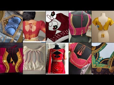20+ Back neck blouse design|| new back neck blouse || Blouse Design
