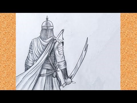 Hazrat Imam Ali (a.s) Drawing || 13 Rajab Birthday of Mola Ali a.s Drawing
