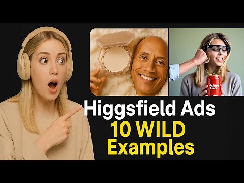 Higgsfield AI Ads 10 WILD Examples - Tutorial