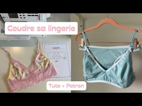 🎀 Sew a bralette: TUTORIAL + PATTERN