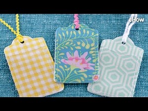 How to Sew Custom Luggage Tags