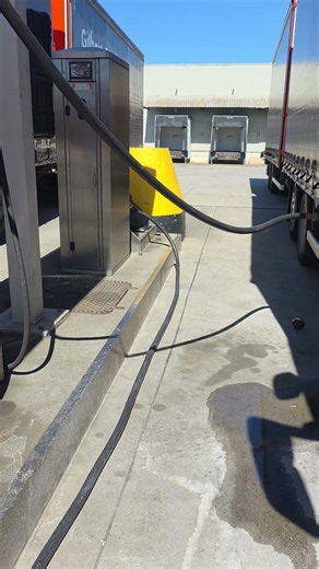 Taking a look behind the scenes at the diesel pump today! This is the "heart" of the truck stop