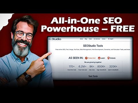 Master Your SEO & Content Creation For FREE With SEOStudio!