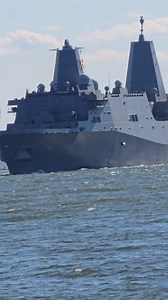 5K views · 262 reactions | 落﫡Stealth Giant USS Anchorage (LPD 24), a San Antonio-class amphibious transport dock ship. | Richard LeBel | Facebook