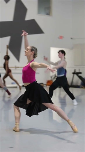 We are so grateful for our dancers to have the wonderful opportunity to step into the BalletX studio