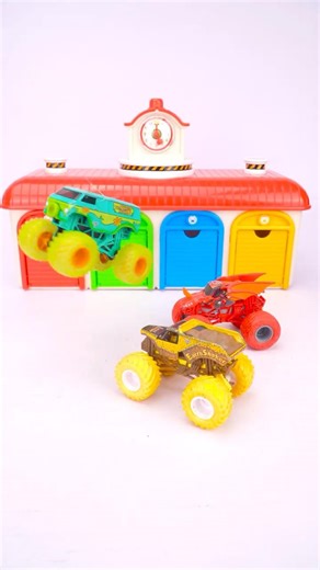 Satisfying Hot Wheels Monster Jam The Mystery Machine, Bakugan Dragonoid‼️#toys #car #asmr