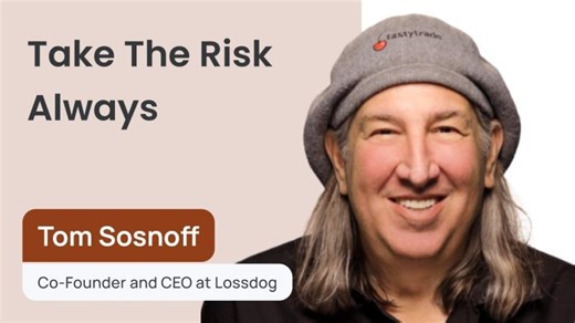 Tom Sosnoff on Risk, FinTech Disruption Building Without Limits | Temy