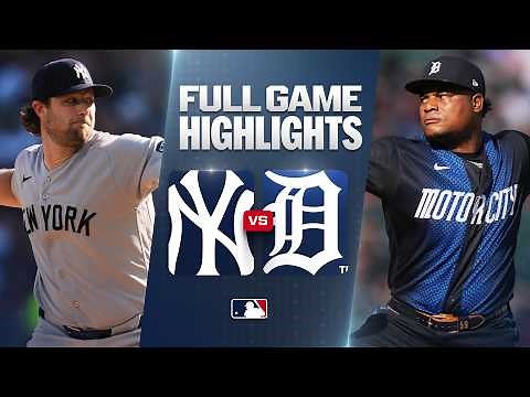 YANKEES vs. TIGERS Full Game Highlights (6/22/26) | MLB Highlights
