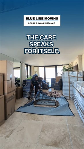 BLUE LINE MOVING on Instagram: "At Blue Line Moving, care is the process. White-glove service, start to finish. 📲 (561) 849-4356 🌐 BlueLineMovingandStorage.com #BlueLineMoving #BlueLine #JupiterFL #MovingAndStorage #WhiteGloveService #BestMovers #BestMoversNearMe #FYP"