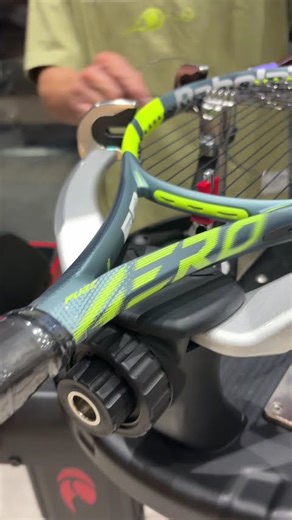 Stringing the new 2026 Babolat Pure Aero