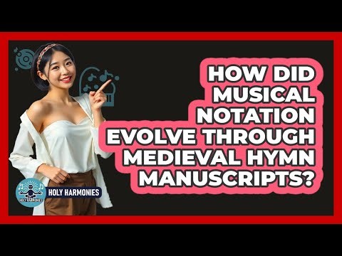 How Did Musical Notation Evolve Through Medieval Hymn Manuscripts? - Holy Harmonies