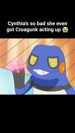 Legendary Clip #pokemon #pokemonanime #cynthia #croagunk #brock #ash