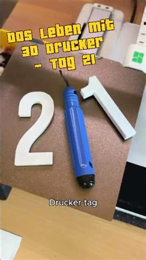 Das Leben mit 3D Drucker - Tag 21 Das Brim