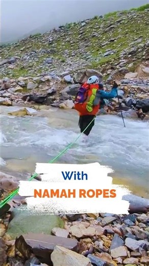 Between Raging Waters & Steady Steps | Trust the Line with Namah Ropes 🌊🔥