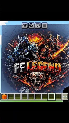 Minecraft Pixel Art Tutorial 😍 | Easy Step-by-Step Build #minecraft #pixelart