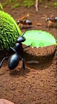 Black Garden Ant Adventure | The Secret Life of a Tiny Forest Explorer