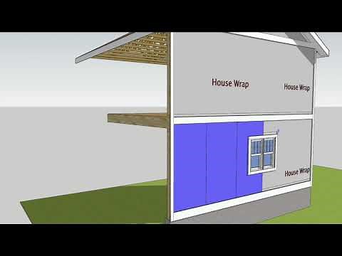 AZEK Board and Batten: Installation with Trim First