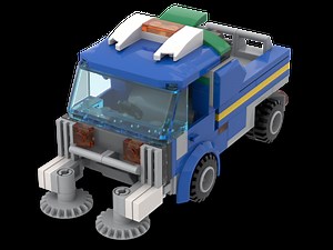 LEGO MOC-36184 Alternative build 2 set 60223 - Street sweeper (City 2020)