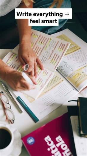 Good students don’t take notes like you