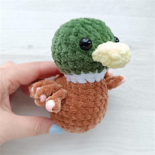 Sensory Mallard Duck Crochet Pattern PDF Beaded Fidget Amigurumi Plushie Toy - Etsy Canada