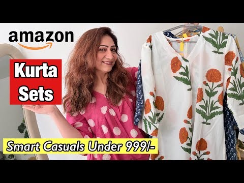Amazon Kurta Set Haul For Daily & Work Wear | Under 999/- #Thehopestory