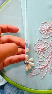Easy border line embroidery | LISA