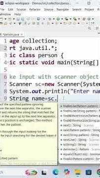 Input in Java by using Scanner class.