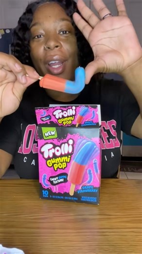 Trolli Gummy popsicles. My most viral video..!! #milwaukeefoodie #mukbang #foodlover #foodie #trolli #popsicles #GummyWorms | Unapologetically Jae
